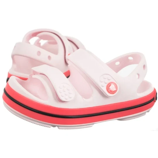 Zdjęcie produktu Sandałki Crocband Cruiser Neon Band Sandal Kid's Bubble Ice / Pink Blast 213346-7DE (CR427-a) Crocs