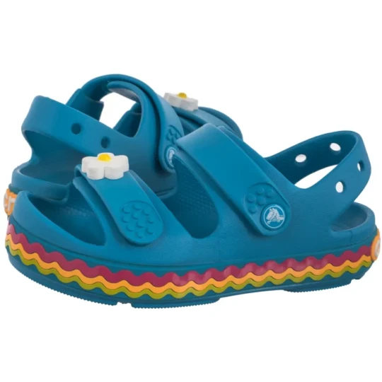 Zdjęcie produktu Sandałki Crocband Cruiser Ricrac Sandal Kid's Marina 211028-4WG (CR393-a) Crocs