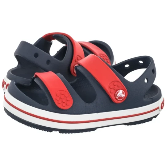 Zdjęcie produktu Sandałki Crocband Cruiser Sandal K Navy/Varsity Red 209423-4OT (CR409-g) Crocs