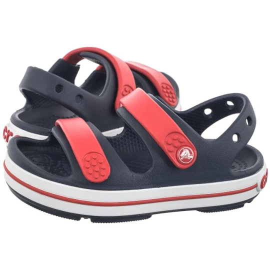 Zdjęcie produktu Sandałki Crocband Cruiser Sandal Navy / Varsity Red 209424-4OT (CR311-b) Crocs
