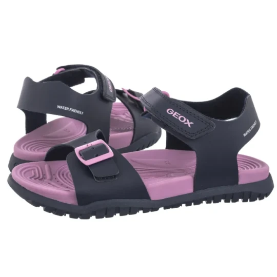Zdjęcie produktu Sandałki J Sandal Fusbetto G. A Navy/Fuchsia J35HQA 000BC C4268 (GE107-c) Geox