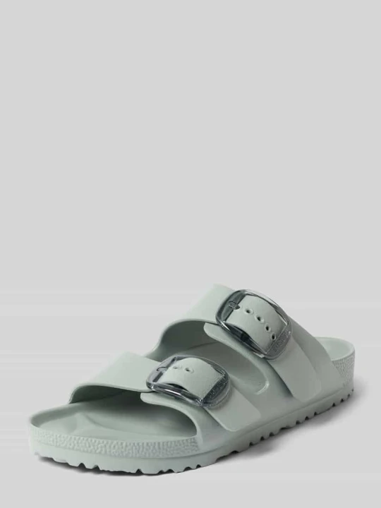 Zdjęcie produktu Sandałki z paskiem model 'ARIZONA BIG BUCKLE EVA' Birkenstock Limonkowy