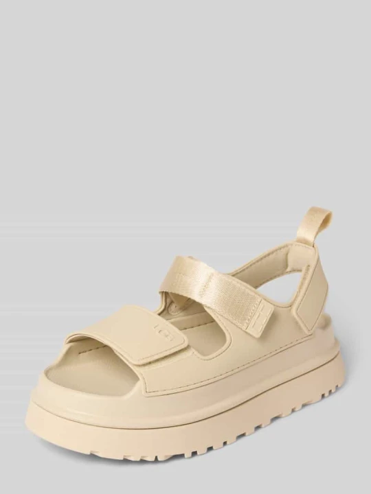 Zdjęcie produktu Sandałki z podeszwą na platformie model 'GOLDENGLOW' UGG Złamany biały