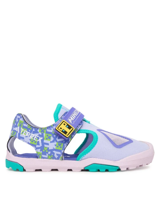 Zdjęcie produktu Sandały adidas Minecraft Terrex Captain Toey 2.0 Sandals JR1317 Fioletowy