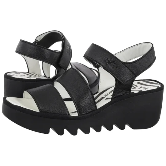 Zdjęcie produktu Sandały Bexy575fly Mousse Black P501575001 (FL432-a) FLY London