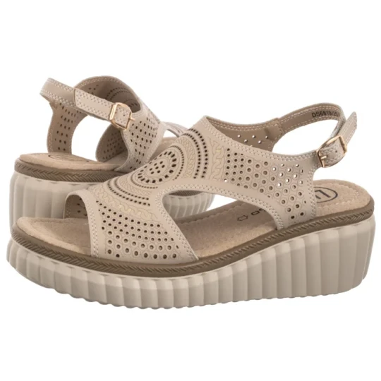 Zdjęcie produktu Sandały Beżowe DS6819 / 26 BE (FO161-a) Filippo