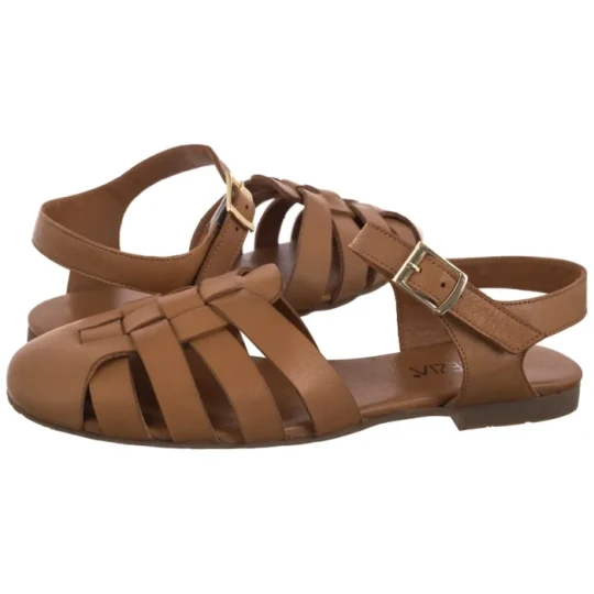 Zdjęcie produktu Sandały Brązowe G044LEBROBS129 (VE856-a) Venezia