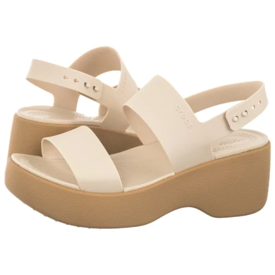 Zdjęcie produktu Sandały Brooklyn Sky Sandal Frappe/Cashew 212250-2MQ (CR444-c) Crocs