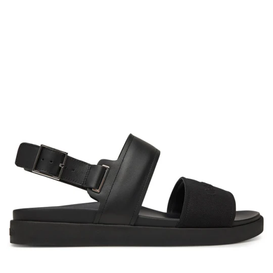 Zdjęcie produktu Sandały Calvin Klein Back Strap W / Buckle Logo HM0HM01742 Czarny