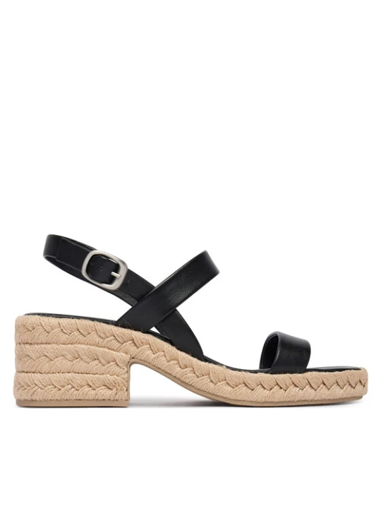 Zdjęcie produktu Sandały Calvin Klein Block Heel Espa 50 Slingb Lth HW0HW02903 Czarny
