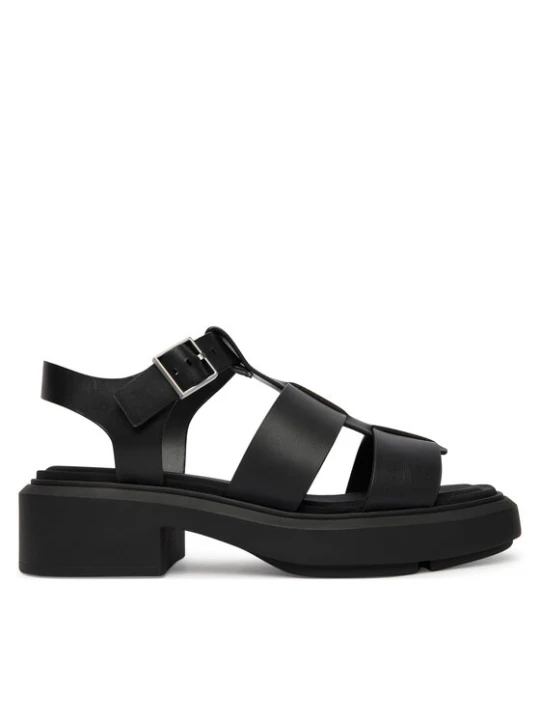 Zdjęcie produktu Sandały Calvin Klein Chunky Sandal Fisherm Lth HW0HW02904 Czarny