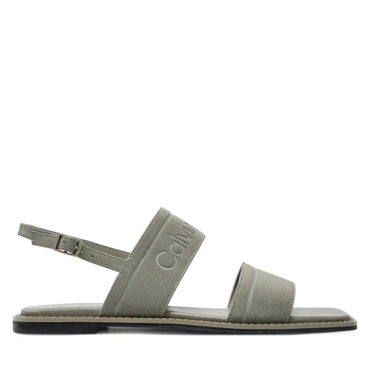 Zdjęcie produktu Sandały Calvin Klein Flat Sandal He HW0HW01990 Szary
