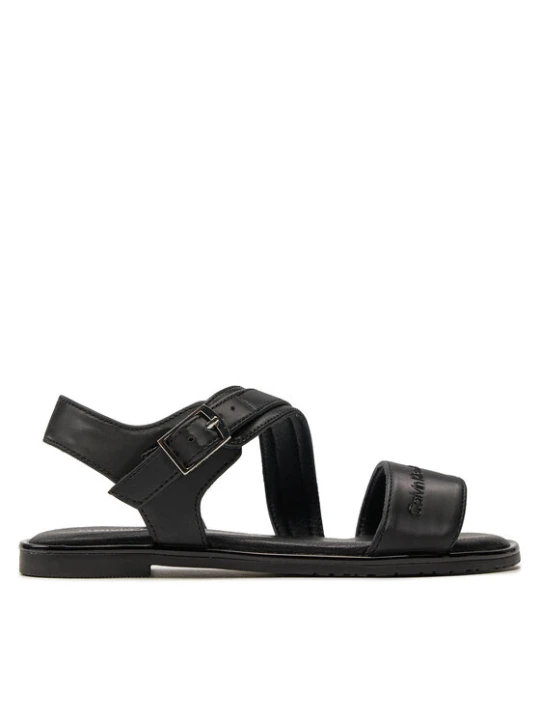 Zdjęcie produktu Sandały Calvin Klein Jeans Flat Sandal V3A2-80825-1688 M Czarny