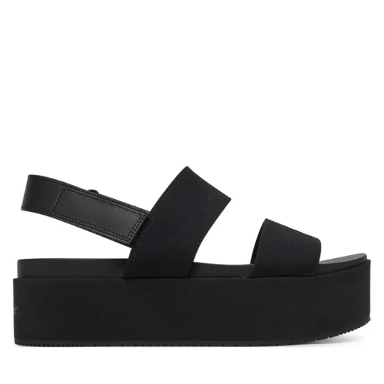 Zdjęcie produktu Sandały Calvin Klein Jeans Flatform Sandal Sling In YW0YW01788 Czarny