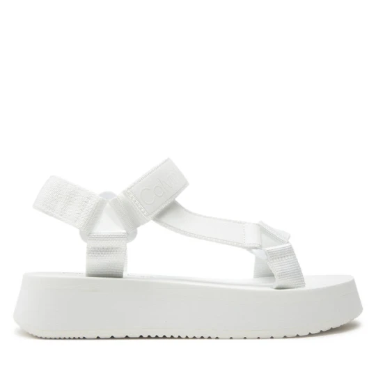 Zdjęcie produktu Sandały Calvin Klein Jeans Sandal Velcro Webbing Dc YW0YW01353 Biały