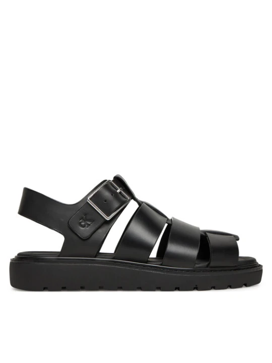 Zdjęcie produktu Sandały Calvin Klein Jeans Sq Molded Sdl Fisherman Mg Wn YW0YW01700 Czarny