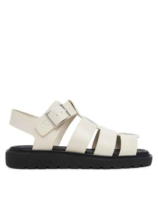Zdjęcie produktu Sandały Calvin Klein Jeans Sq Molded Sdl Fisherman Mg Wn YW0YW01700 Écru Kremowy
