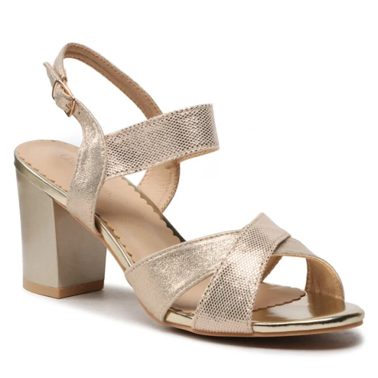 Zdjęcie produktu Sandały Clara Barson KL-230801-01 Złoty