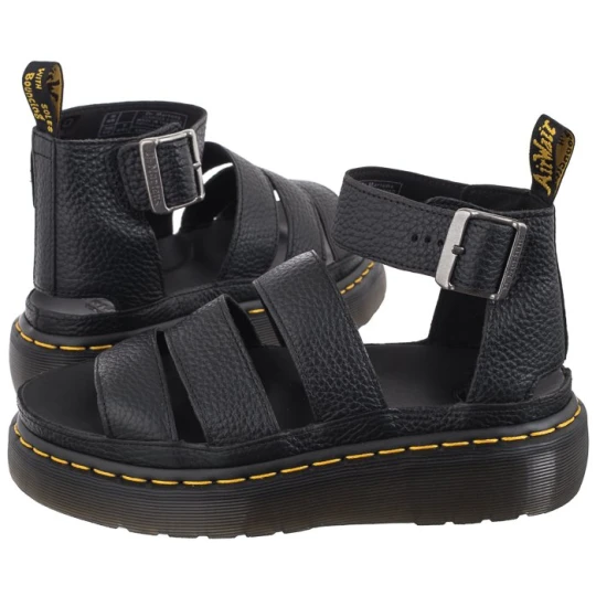 Zdjęcie produktu Sandały Clarissa II Quad Milled Nappa Black 24476001 (DR79-a) Dr. Martens