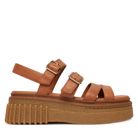 Zdjęcie produktu Sandały Clarks Evamar Strap 26185889 Brązowy