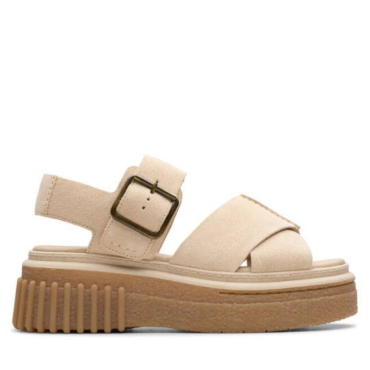 Zdjęcie produktu Sandały Clarks Evamar Wish 26181202 Beżowy
