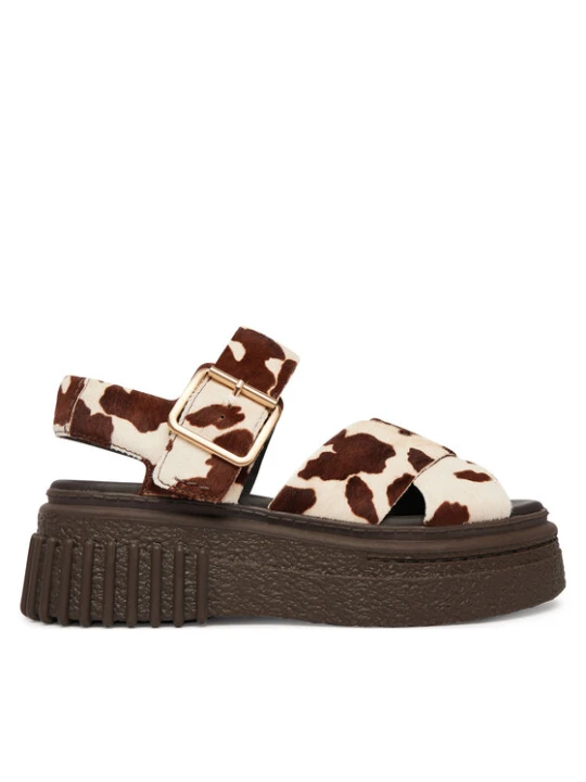Zdjęcie produktu Sandały Clarks Evamar Wish 26185891 Brązowy
