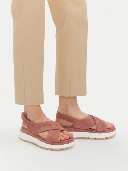 Zdjęcie produktu Sandały Clarks Tuscan Cross 26181471 Różowy