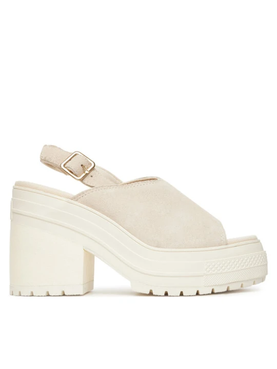 Zdjęcie produktu Sandały Converse Chuck 70 De Luxe Heel Mule A15070C Écru Kremowy