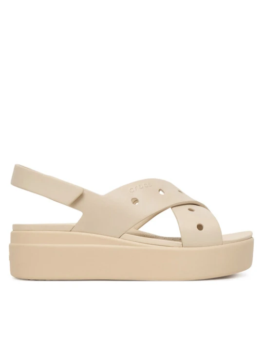 Zdjęcie produktu Sandały Crocs Brooklyn 4U Cross Strap Sandal 212254 Beżowy