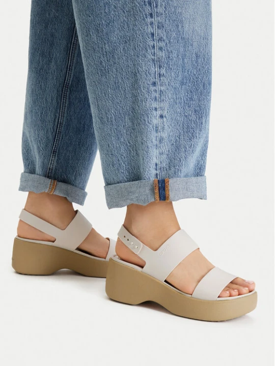 Zdjęcie produktu Sandały Crocs Brooklyn Sky Sandal 212250 Beżowy