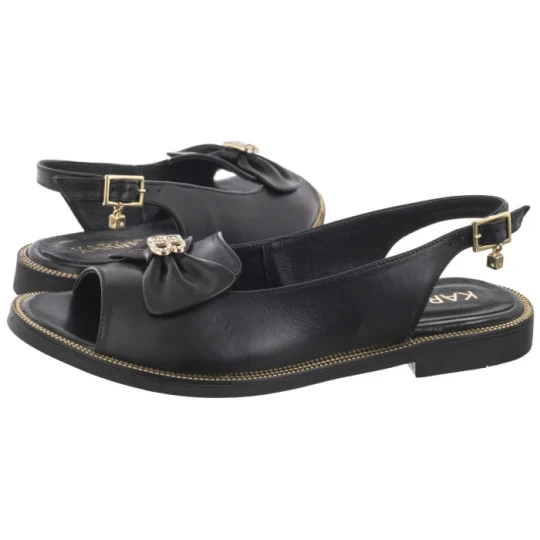 Zdjęcie produktu Sandały Czarne 5408 / 076-P (KN18-a) Karino