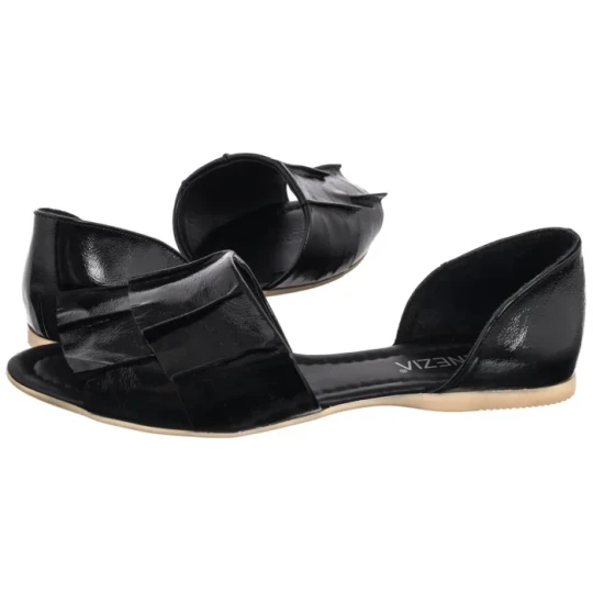 Zdjęcie produktu Sandały Czarne A034PABLOBS028 (VE852-a) Venezia