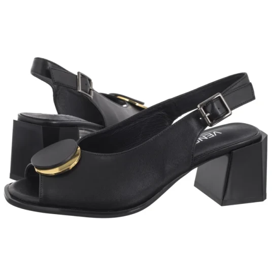 Zdjęcie produktu Sandały Czarne G067LEBLOBS006 (VE824-a) Venezia