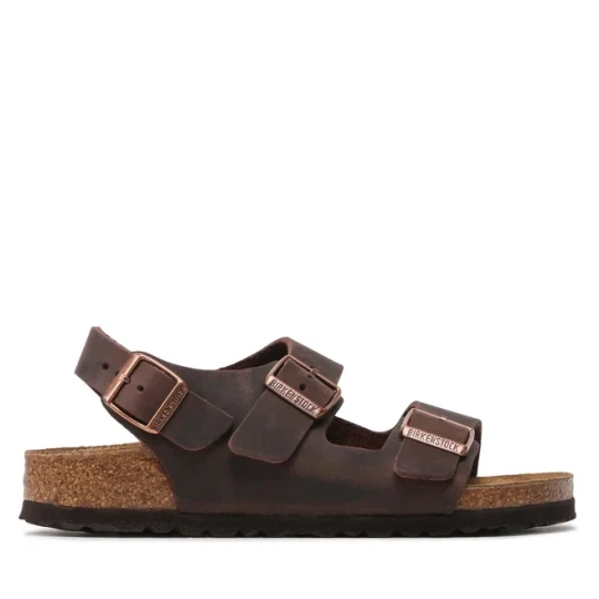 Zdjęcie produktu Sandały damskie brązowe Birkenstock Milano LE
