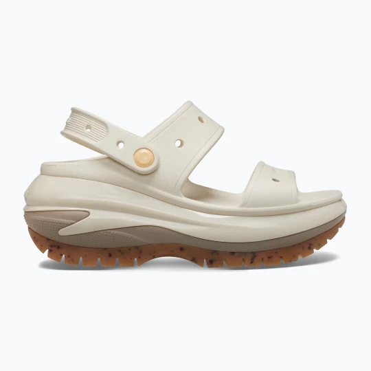 Zdjęcie produktu Sandały damskie Crocs Mega Crush taupe Biały