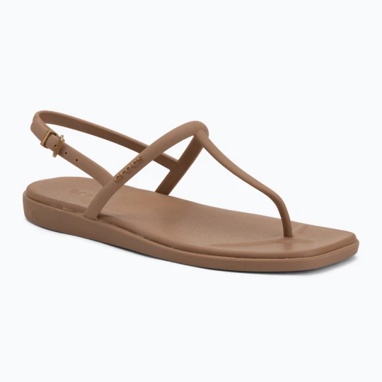 Zdjęcie produktu Sandały damskie Crocs Miami Thong Flip milk chocolate Brązowy