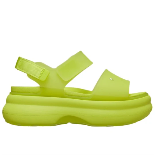 Zdjęcie produktu Sandały damskie Crocs Soho Frosted Y-Strap 212651-738 - zielone