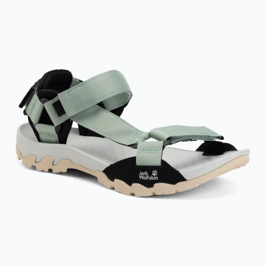 Zdjęcie produktu Sandały damskie Jack Wolfskin Ridge green zinnia