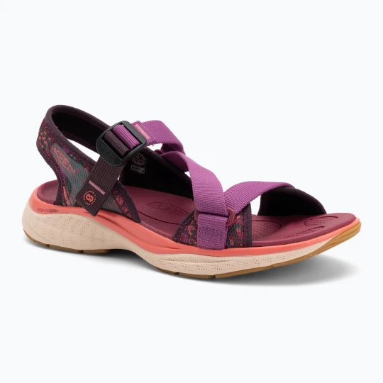 Zdjęcie produktu Sandały damskie KEEN Leiki OT plum perfect/dubarry Fioletowy