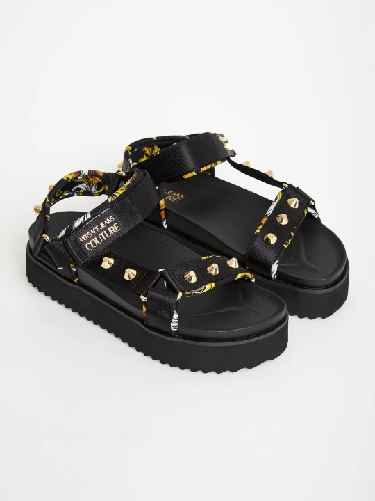 Zdjęcie produktu Sandały damskie na platformie VERSACE JEANS COUTURE