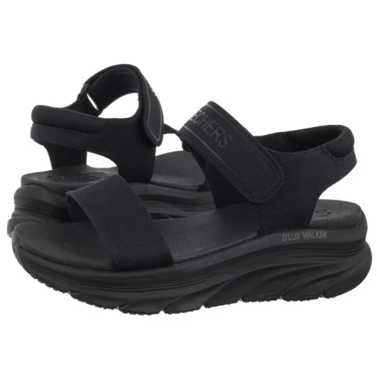Zdjęcie produktu Sandały D'Lux Walker - New Block Black 119226/BBK (SK231-a) Skechers
