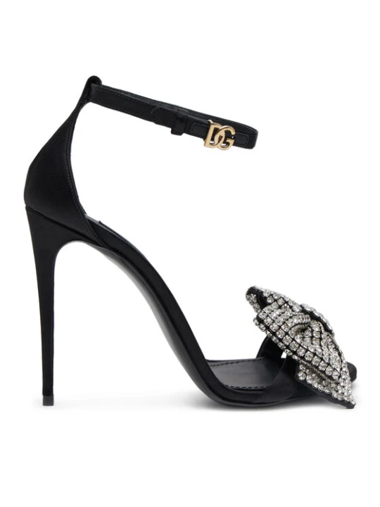 Zdjęcie produktu Sandały Dolce&Gabbana CR1793 A9S43 Czarny Dolce & Gabbana