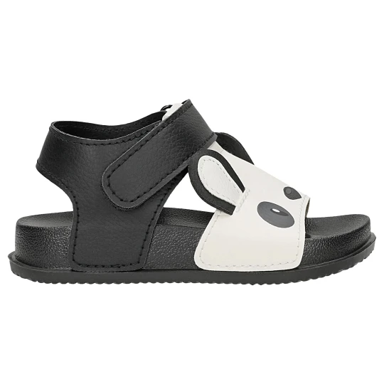 Zdjęcie produktu Czarne sandały basenowe dziecięce panda Bartek 85209-11