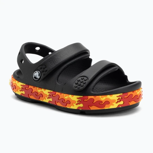 Zdjęcie produktu Sandały dziecięce Crocs Crocband Cruiser Flames black