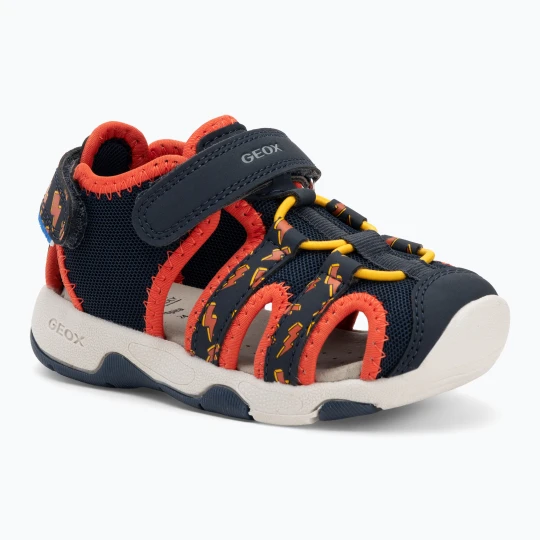 Zdjęcie produktu Sandały dziecięce Geox Multy navy / orange Granatowy