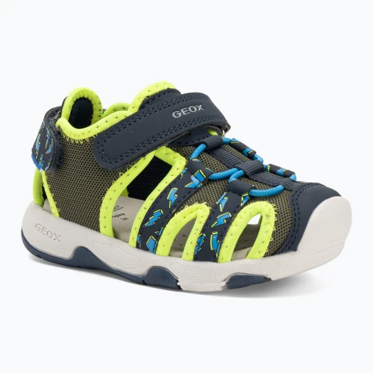 Zdjęcie produktu Sandały dziecięce Geox Multy pistachio / navy Granatowy
