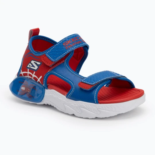 Zdjęcie produktu Sandały dziecięce SKECHERS Creature Splash blue / red