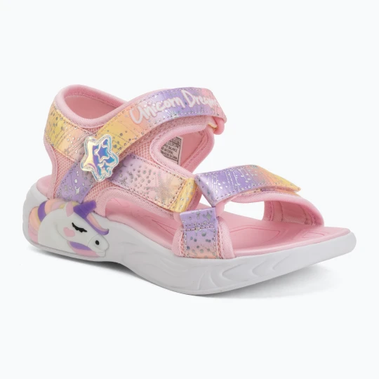 Zdjęcie produktu Sandały dziecięce SKECHERS Unicorn Dreams Majestic Bliss pink