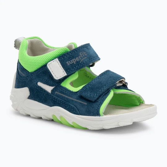 Zdjęcie produktu Sandały dziecięce Superfit Flow blue / light green Granatowy