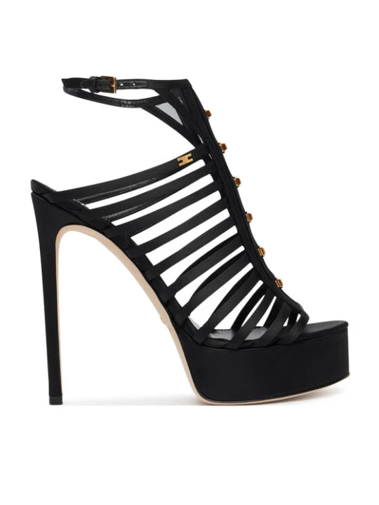 Zdjęcie produktu Sandały Elisabetta Franchi SA-92L-62E2-V790 Czarny